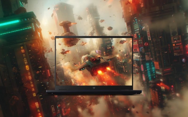 Laptop Acer Predator Helios Neo 14 PHN14 51 96HG được trang bị màn hình 14.5 inch