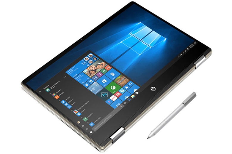 laptop cảm ứng giá rẻ cho sinh viên - Laptop HP Pavilion x360 14-DW1018TU 2H3N6PA