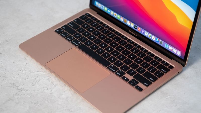 laptop màu vàng gold - Hình 3