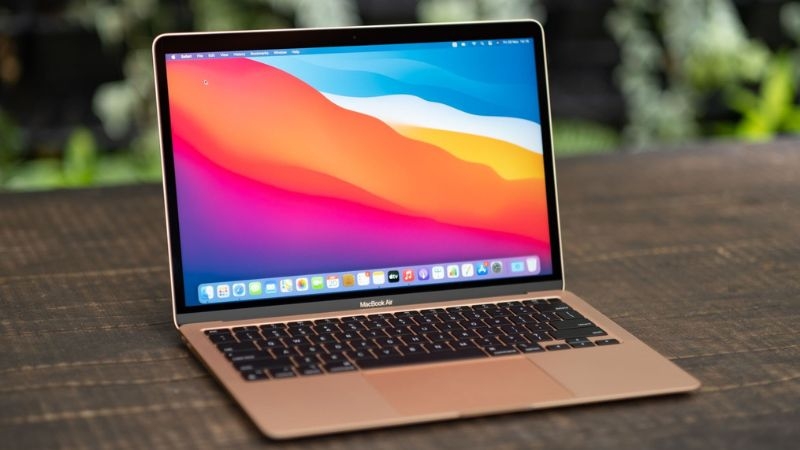 laptop màu vàng gold - Hình 5