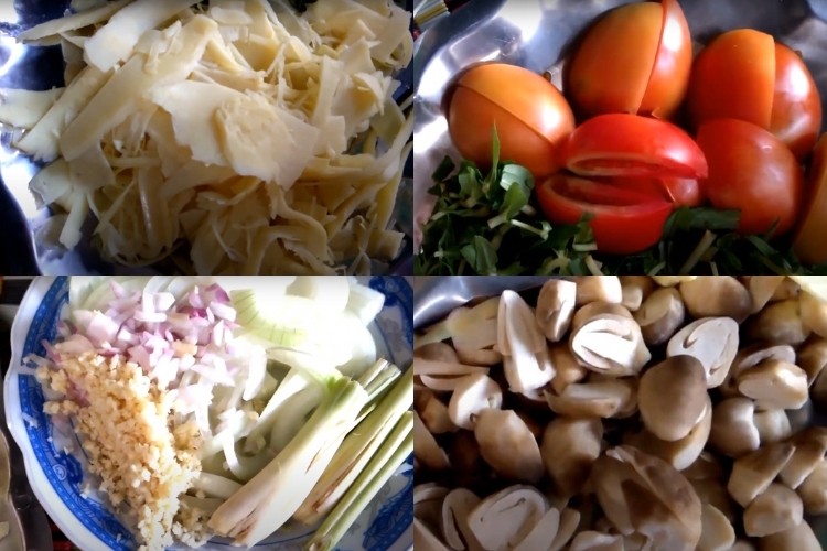 Bước 1: Sơ chế nguyên liệu