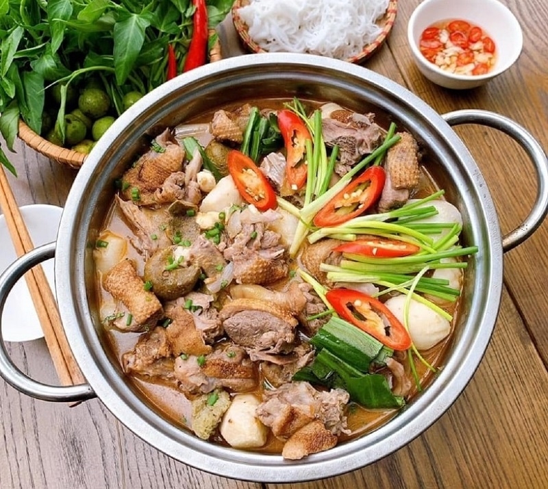 Lẩu vịt om sấu ảnh 8