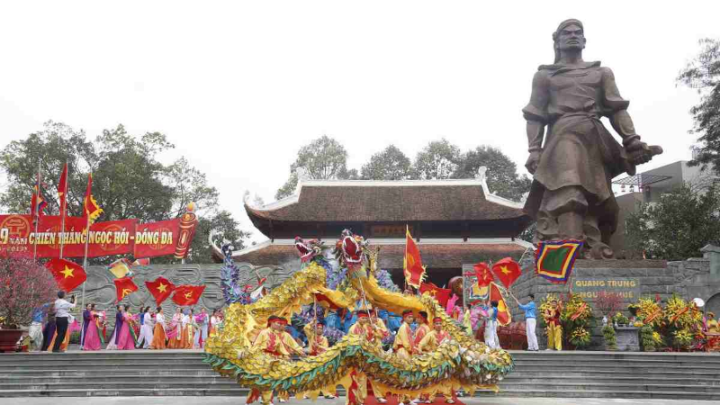 Khám phá lễ hội gò Đống Đa (hình 1)