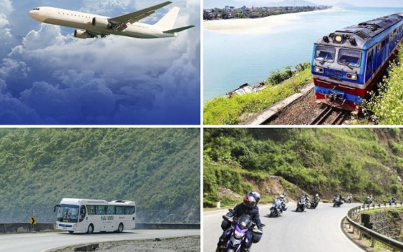 Lên danh sách thành viên và chọn phương tiện di chuyển
