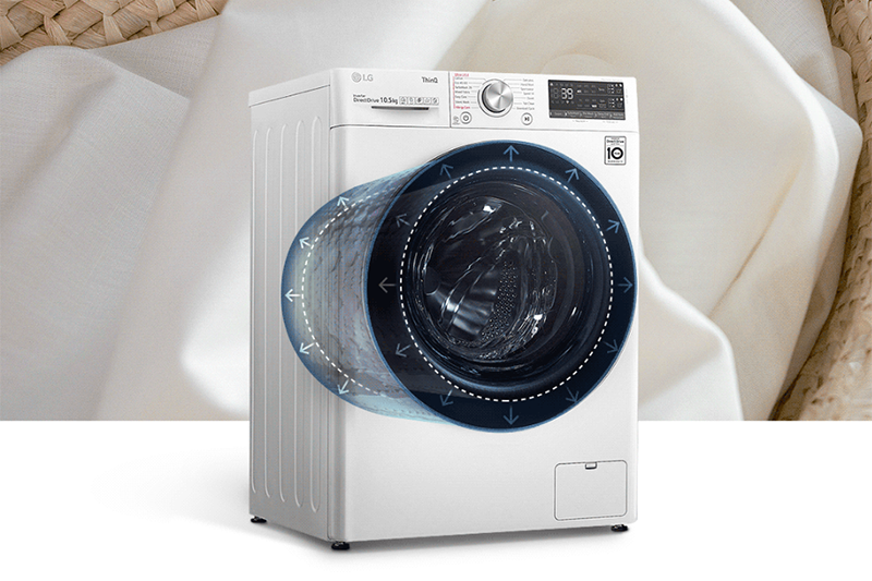 LG Inverter giặt 10 kg - sấy 6 kg FV1410D4W1 (hình 10)