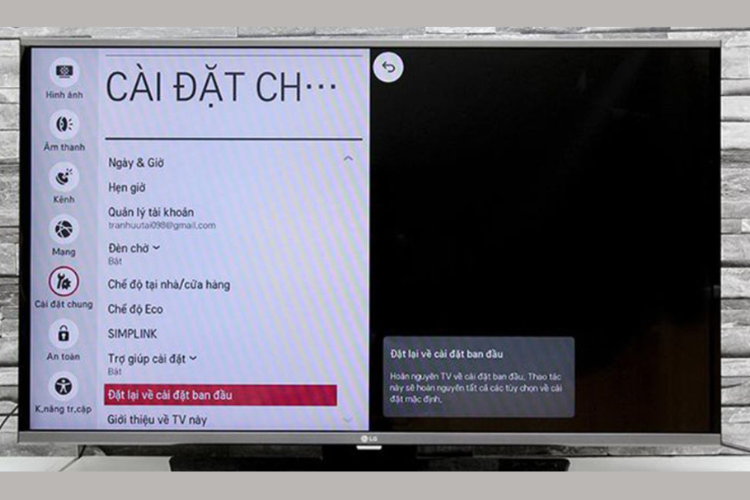 lg smart tivi lỗi cập nhật 5