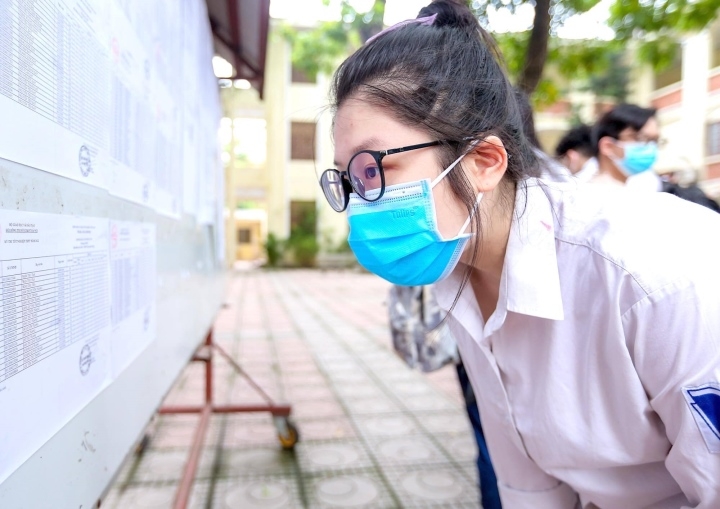 lịch công bố điểm chuẩn hình 6