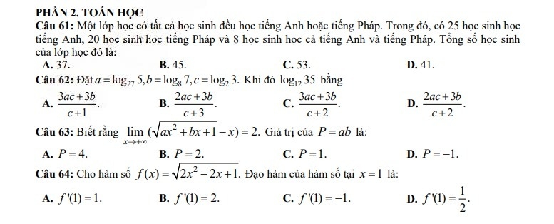 Toán học