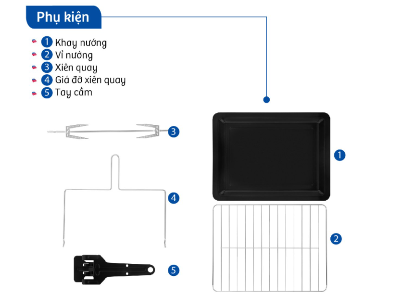 lò nướng BlueStone EOB-7567 45 lít - hình 8