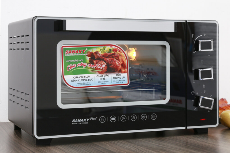 lò nướng sanaky 120l 3
