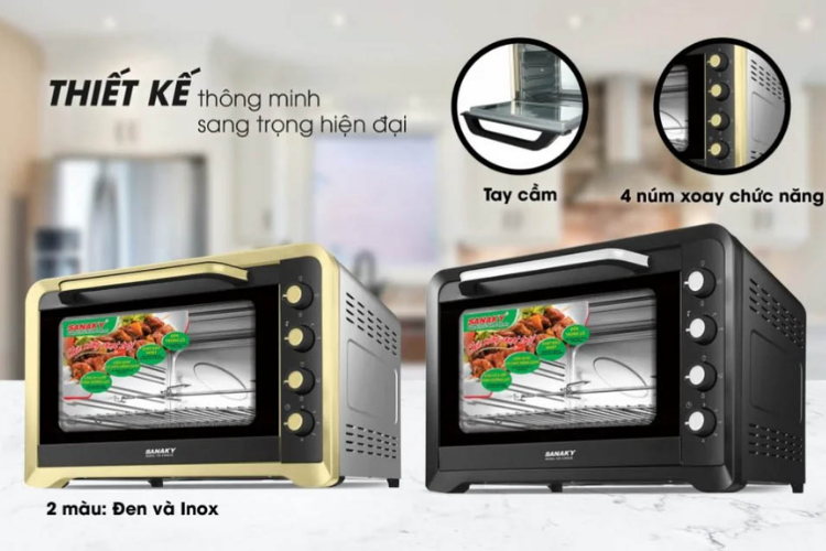 lò nướng sanaky 120l 1