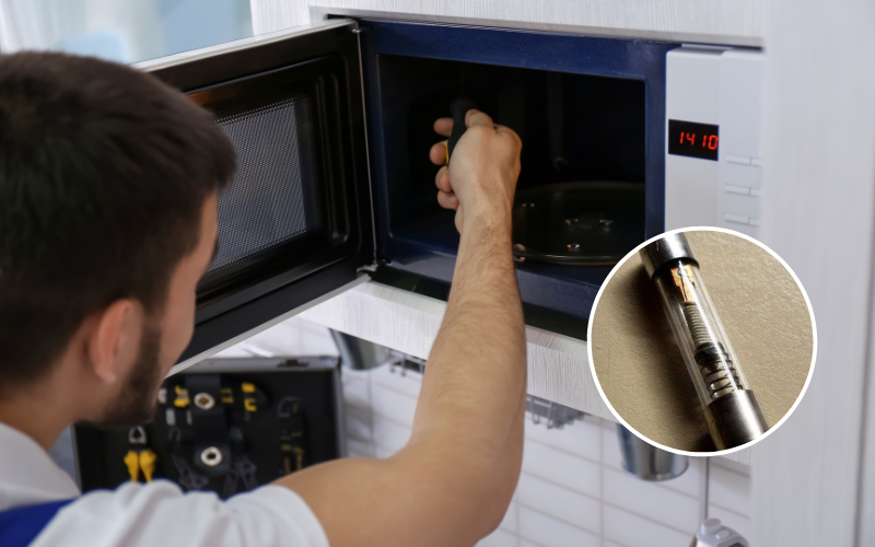 Lò vi sóng Electrolux không nóng (hình 7)