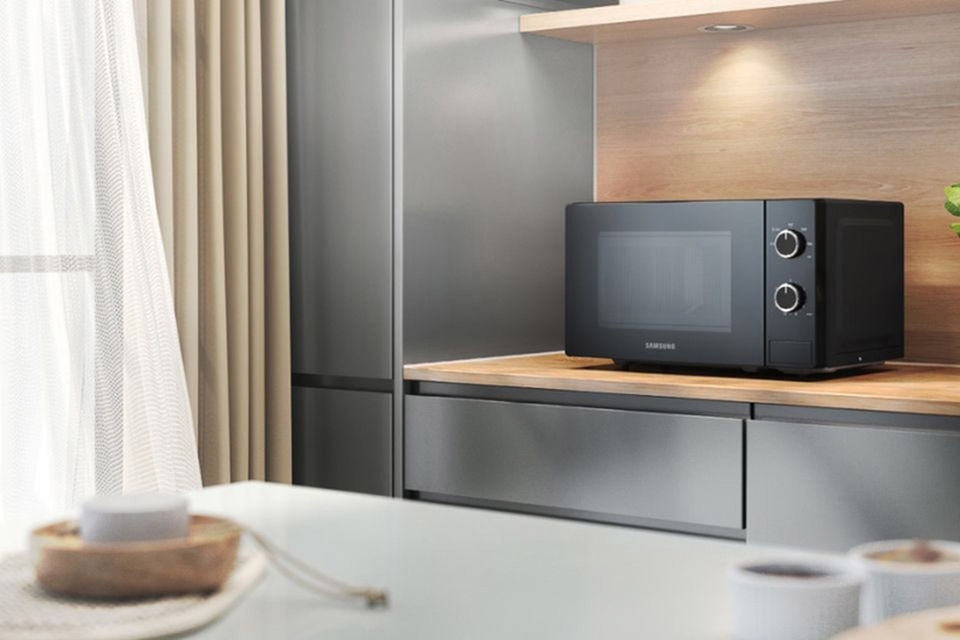 Lò vi sóng Samsung loại nào tốt 2026? Top 5 mẫu đẹp, bền, nấu ăn tiện lợi cho gia đình