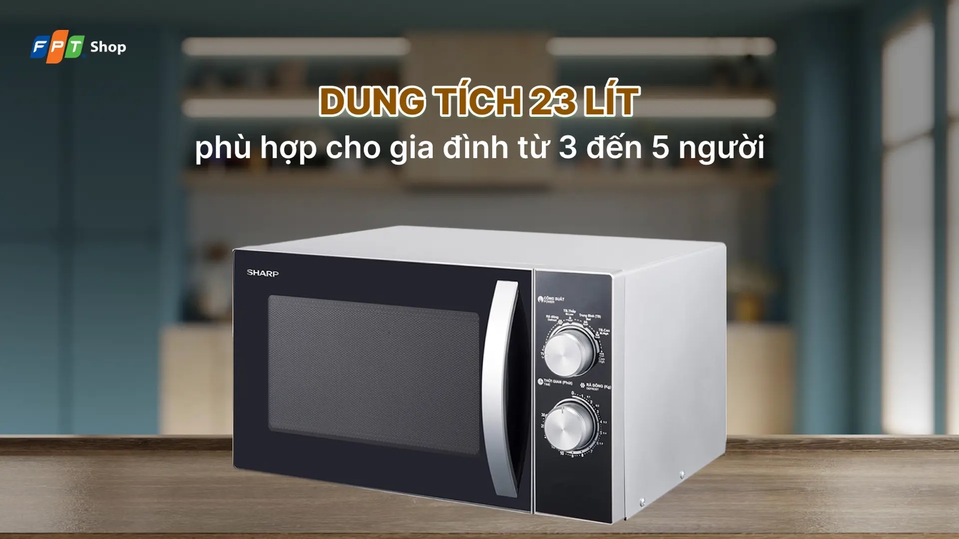 Top lò vi sóng Sharp 23 lít đáng mua nhất 2025: Đa chức năng, tiện lợi, dễ sử dụng