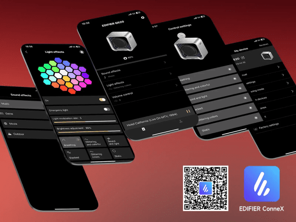 Điều khiển với ứng dụng Edifier ConneX