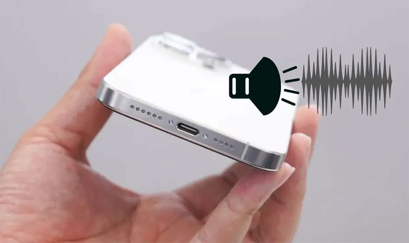 Loa iPhone 15 Pro Max bị rè - hình 1