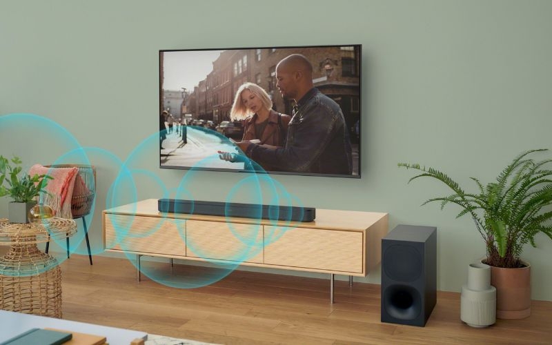 Loa Soundbar cho chất lượng âm thanh sống động, chân thực