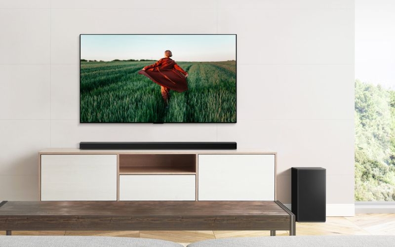 Loa soundbar sở hữu thiết kế tối giản, sang trọng