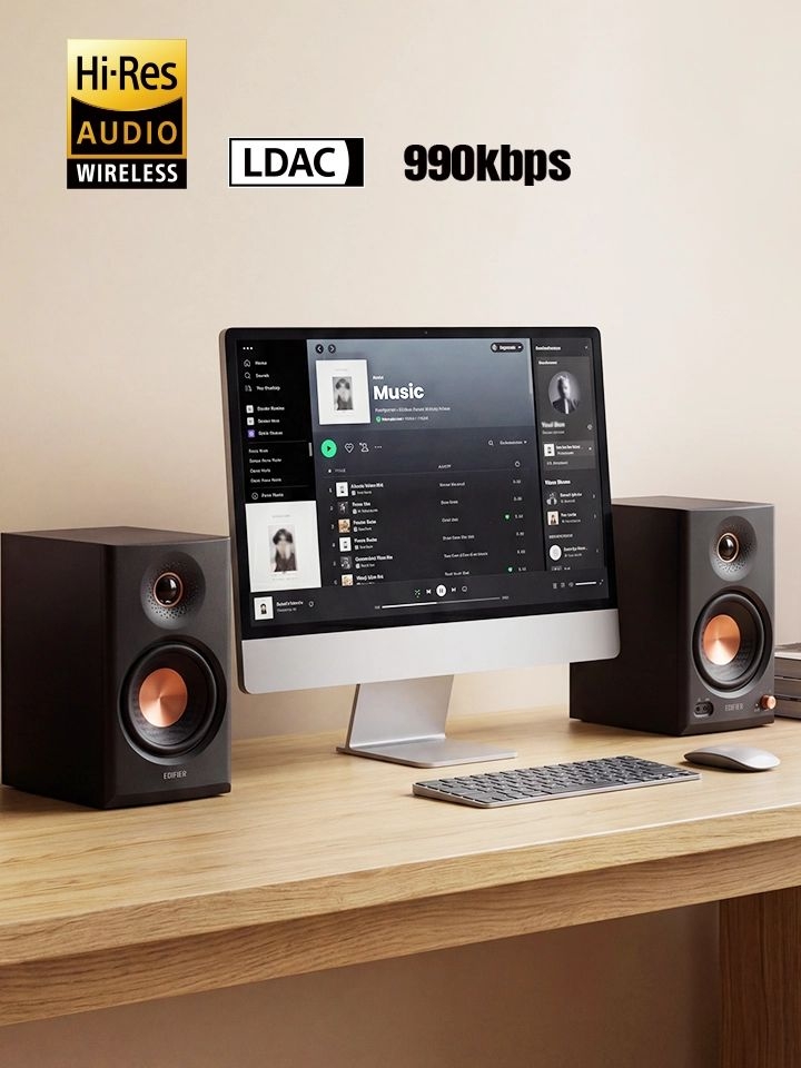 Loa vi tính Bluetooth 2.0 Edifier MR4 MKII đạt chứng nhận Hi-Res Audio Wireless