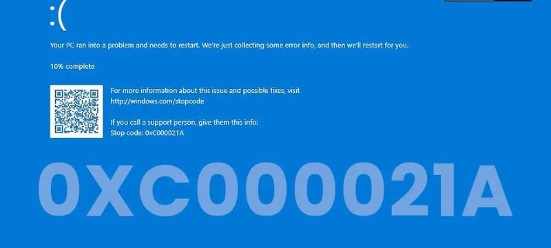 lỗi 0xC000021A hình 1