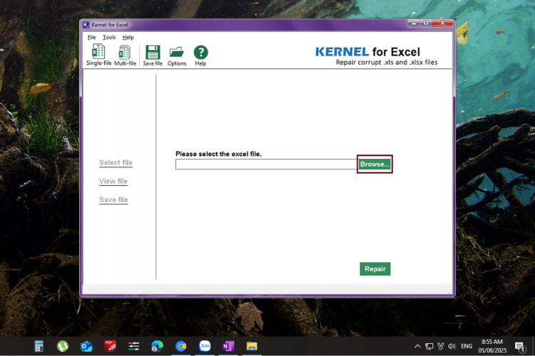 lỗi File error data may have been lost 2