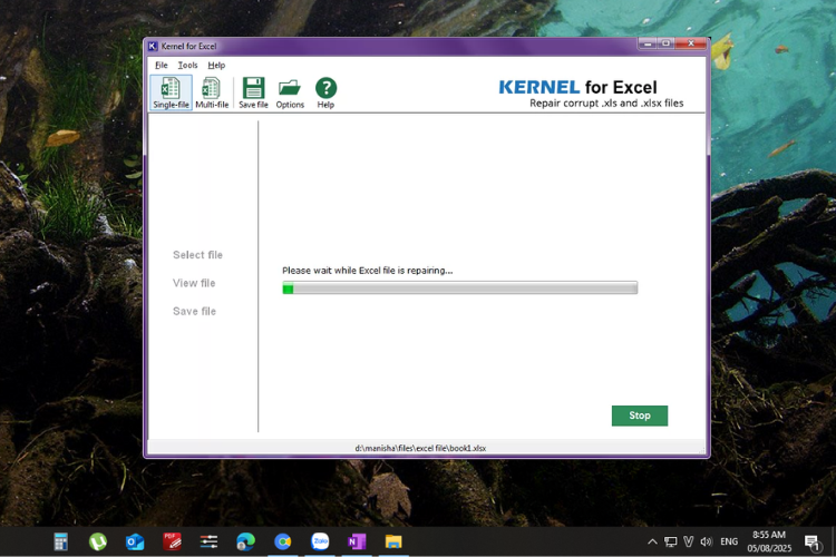 lỗi File error data may have been lost 5