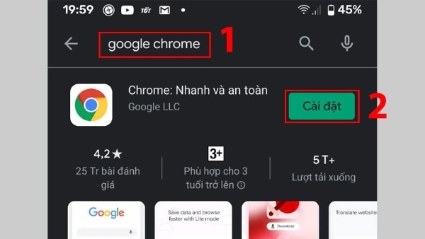lỗi Google Chrome không vào được web trên điện thoại hình 17