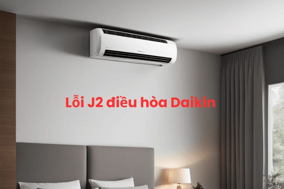 Lỗi J2 điều hòa Daikin - cách xử lý chuẩn kỹ thuật giúp máy hoạt động ổn định