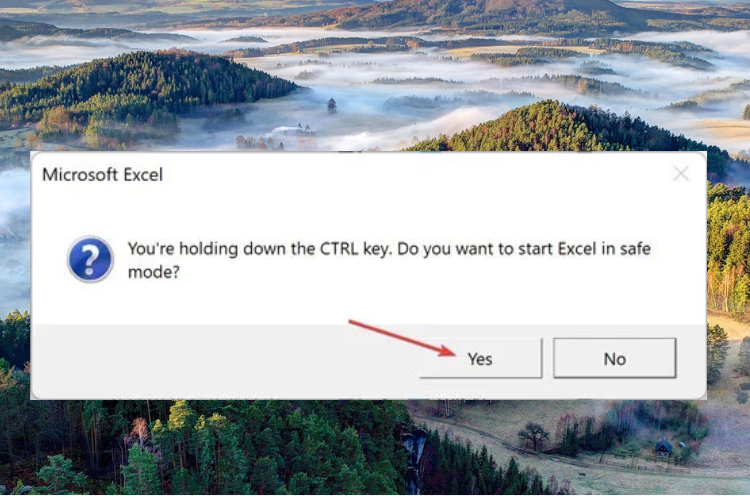 lỗi Not enough Memory to Run excel 1