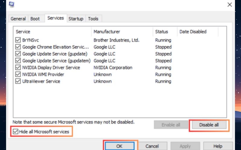 Lỗi A problem caused the program to stop working correctly hình 7