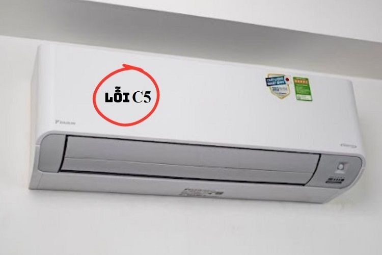 Lỗi C5 điều h&ograve;a Daikin 4