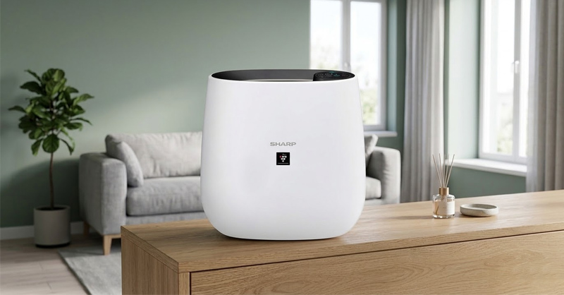 Lỗi C8 m&aacute;y lọc kh&ocirc;ng kh&iacute; Sharp 4