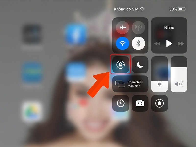 Lỗi cảm biến xoay màn hình iPad 3