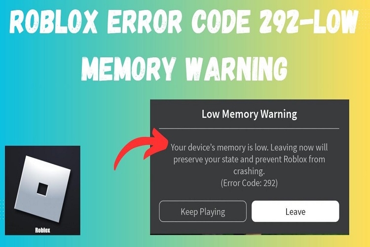 lỗi cảnh báo bộ nhớ thấp khi dùng Roblox trên iPhone 3