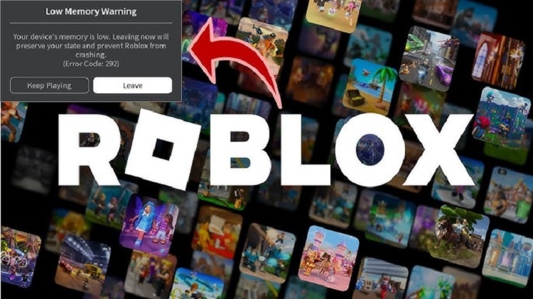 lỗi cảnh báo bộ nhớ thấp khi dùng Roblox trên iPhone 1