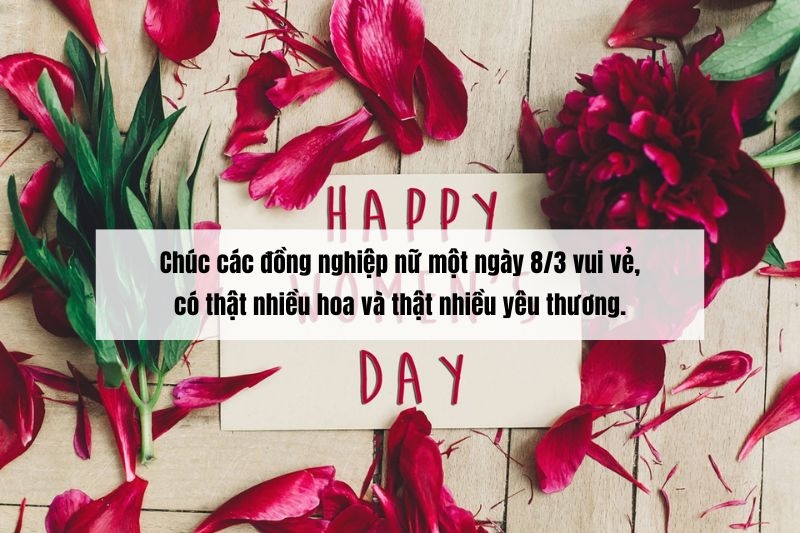 Lời chúc 8/3 cho đồng nghiệp nữ ảnh 4