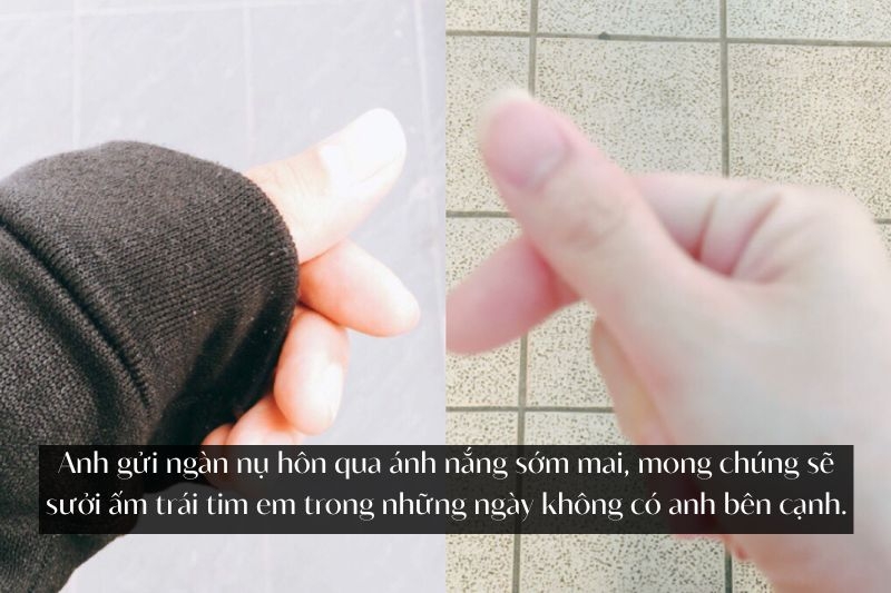 Lời chúc ngày mới cho người yêu xa ảnh 2