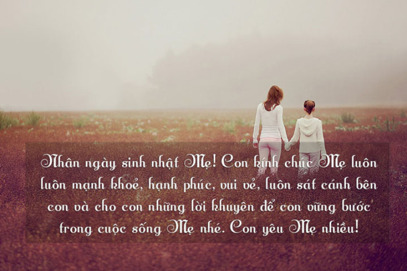 Lời chúc sinh nhật mẹ ngắn gọn (hình 4)