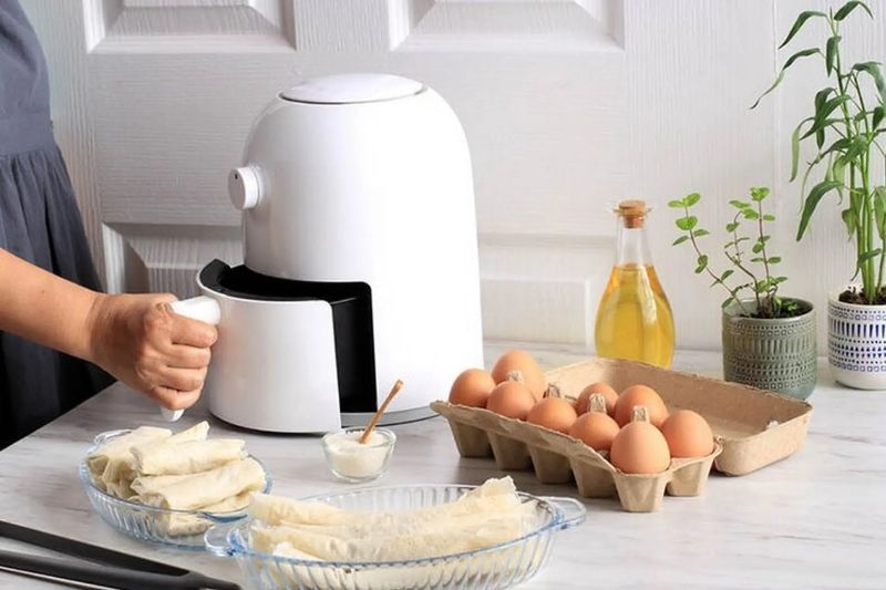 Lỗi E1 nồi chiên không dầu ảnh 1