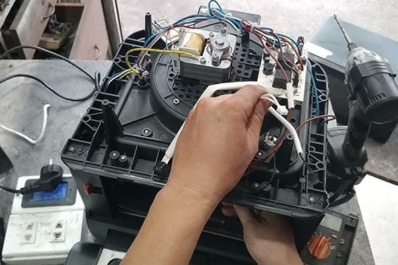 Lỗi E1 nồi chiên không dầu ảnh 2