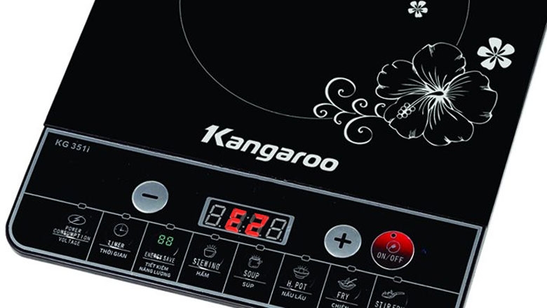 Lỗi E2 bếp hồng ngoại Kangaroo - hình 1