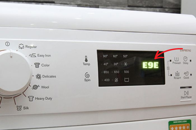 Lỗi E9E máy giặt Electrolux hình 2