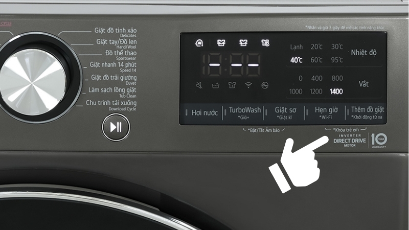 Lỗi EC máy giặt LG ảnh 5