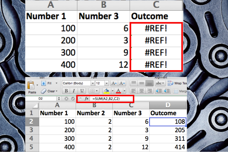 lỗi excel thường gặp 4