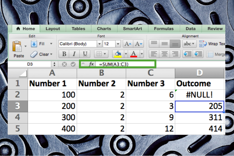 lỗi excel thường gặp 6