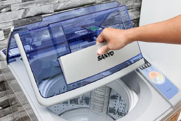lỗi f1 máy giặt sanyo 1