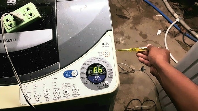 Lỗi FB máy giặt Hitachi 1