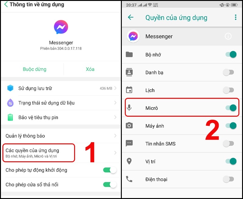 Lỗi gọi Messenger bị vọng tiếng 4