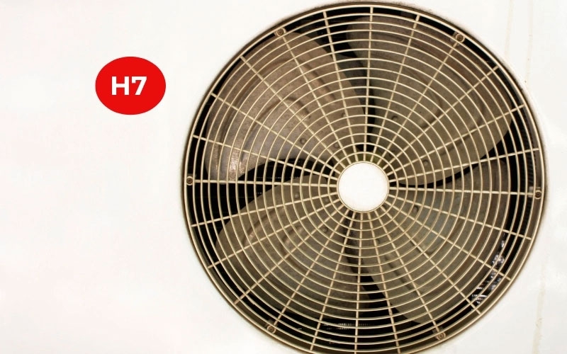 Lỗi H7 điều hòa Daikin hình 1