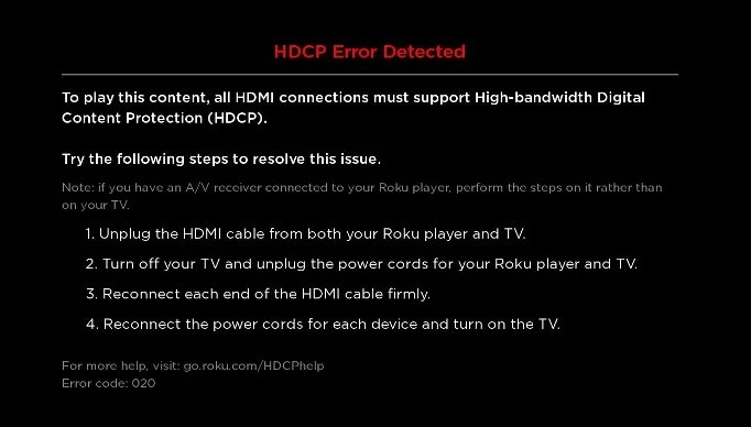 Lỗi HDCP là gì 9